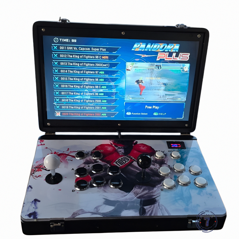 Product image: Pandora box plus rechargeable & foldable 17'' screen lcd 26,800 arcade games, , medium-null