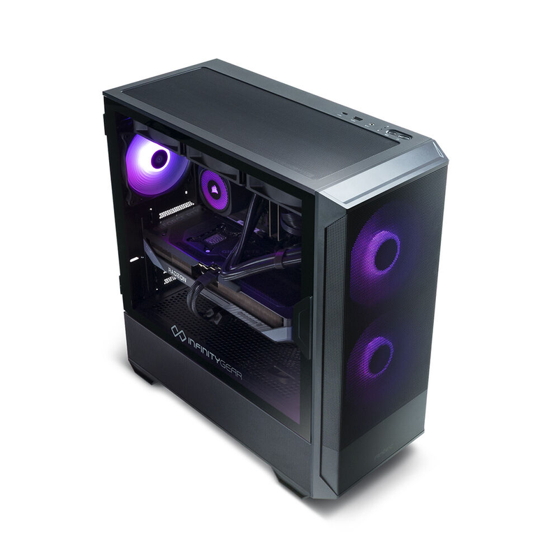 Infinity gear model radeon rev.c1 (ryzen 5-9600x/32GB ddr4/1TB ssd/windows) desktop pc-null