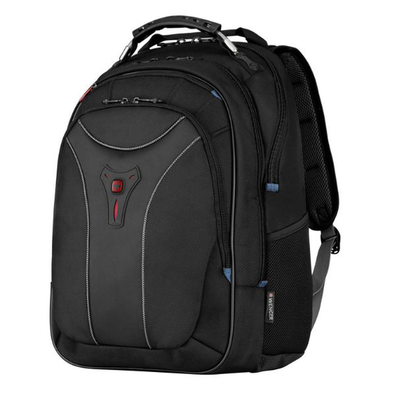 Wenger, carbon apple 15"/17 computer backpack, black ( r ), , medium image number null