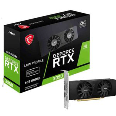 RTX 3050 6GB lp oc gddr6 geforce graphics card msi
