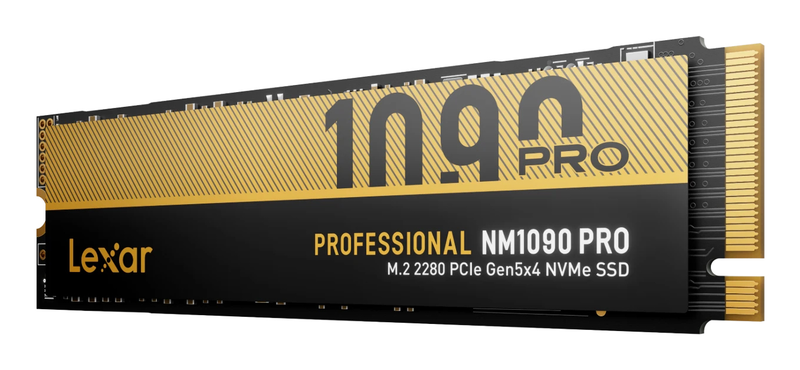 Lexar professional nm1090 pro 1TB lnm109p001t pcie Gen5 x4 nvme m.2 2280 SSD 14000mb/s dram gaming creators-null