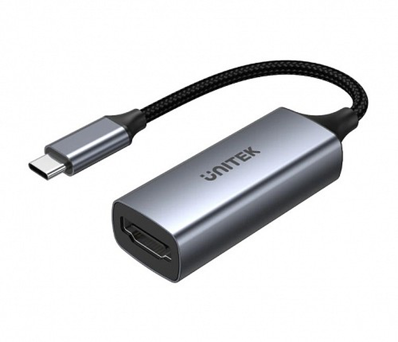 Unitek converter USB-c toHDMI2.0 aluminium braided v1412a, , medium image number null