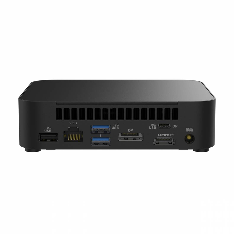 Asus nuc 14 essential barebone mini pc rnuc14mnk3500002 intel n355 uhd graphics ddr5 Wi-Fi 6e no ram no SSD no os black-null