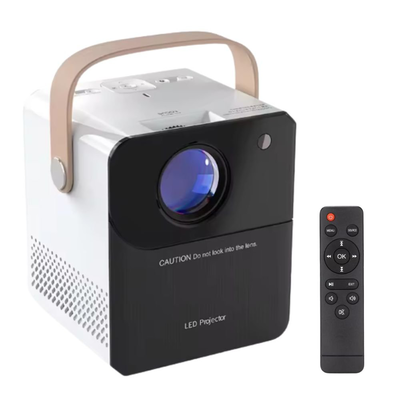 Φορητός led προβολέας home theater με ρύθμιση εστίασης, keystone & πολλαπλές θύρες, , medium