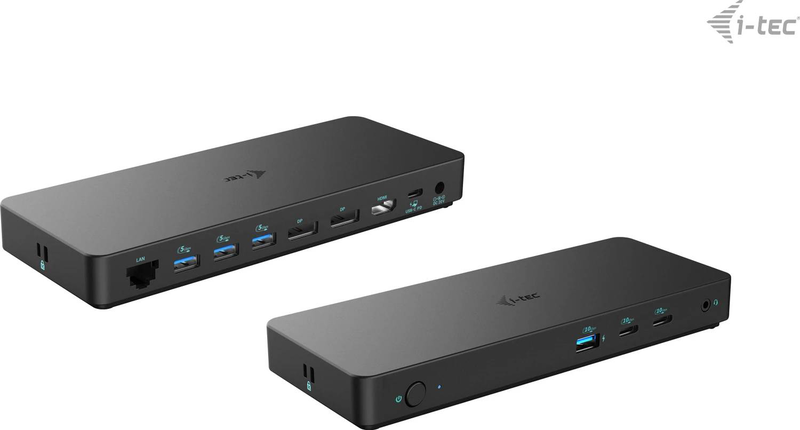 I-tec USB-c triple display docking station Gen 2 pro 2x displayport HDMI gbe 100w pd c31tripledockpdpro2-null
