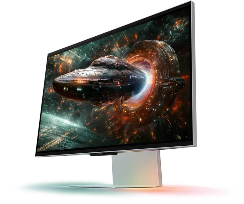 Samsung odyssey 3d g90xf 27" monitor ips 165hz hdr10+ 3840x2160-null