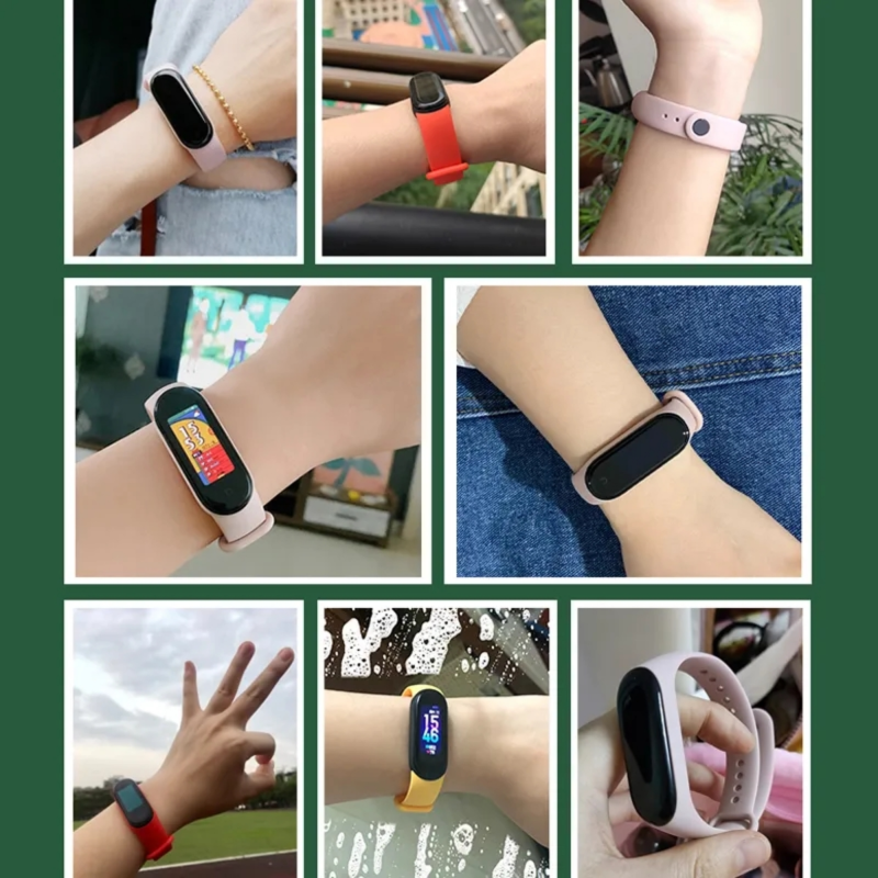 &Rho;&omicron;&lambda;ό&iota; fitness tracker &mu;&epsilon; &pi;&iota;&epsilon;&sigma;ό&mu;&epsilon;&tau;&rho;&omicron; &kappa;&alpha;&iota; &mu;&epsilon;&tau;&rho;&eta;&tau;ή &kappa;&alpha;&rho;&delta;&iota;&alpha;&kappa;ώ&nu; &pi;&alpha;&lambda;&mu;ώ&nu; smart band m7-null