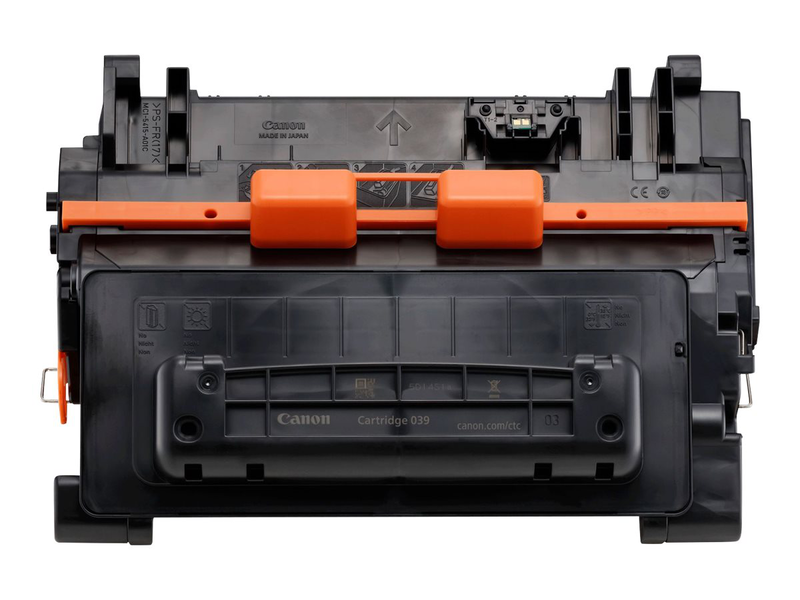 Canon 039 black toner cartridge 0287c001 for canon i-sensys lbp351x/lbp352x up to 11,000 pages-null