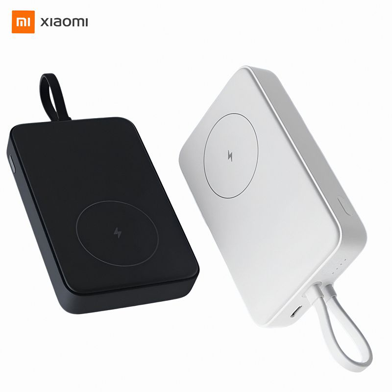 Xiaomi 33w magnetic power bank 10,000mAh black & white-null
