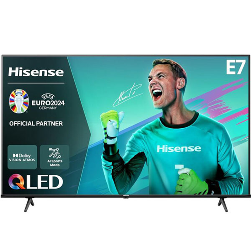 Product image: Hisense 85" 4k QLED 85e7nq TV, , medium-null