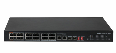 Dahua poe switch 24ports 240w pfs3226-24et-240, , medium