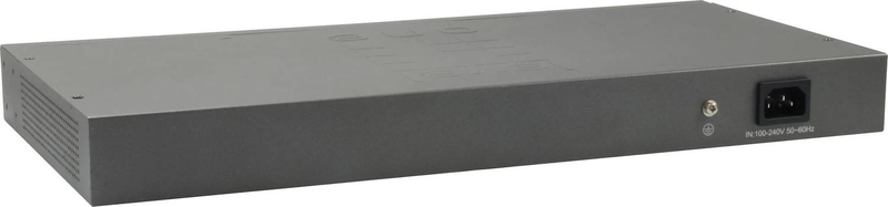 Levelone gsw-1657 16-port gigabit unmanaged desktop rackmount switch metal plug and play-null
