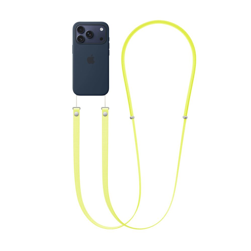 Crossbody strap neon yellow-null