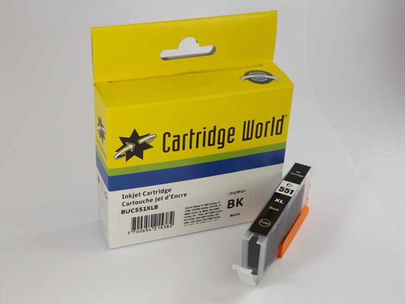 Canon cli551 xl cw replacement black ink 11ml, , medium-null