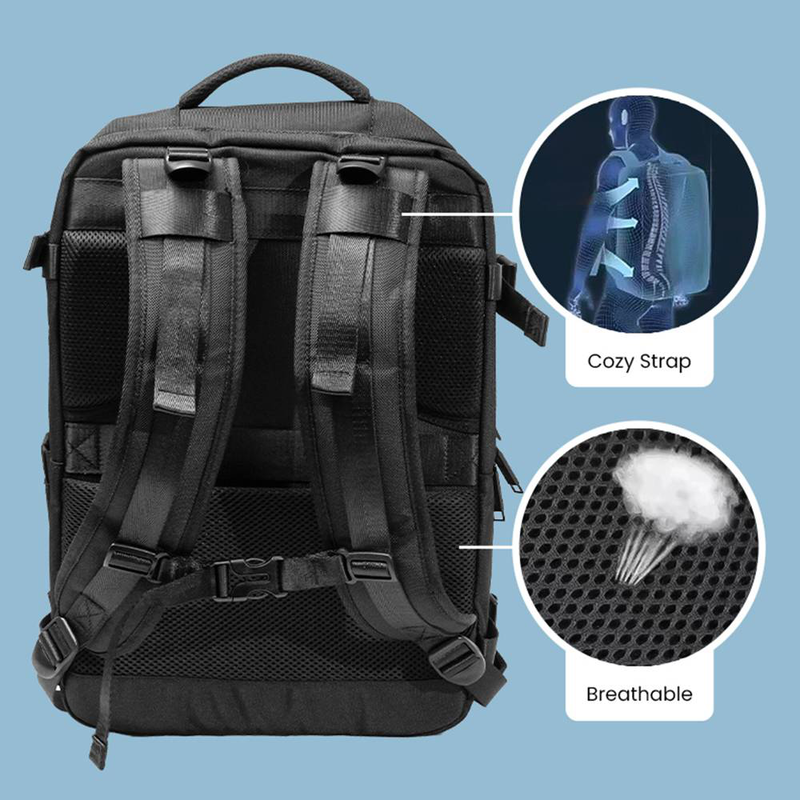 Armaggeddon gaming bag with lock, USB-c, splashproof nomad-15 carbon, , medium-null