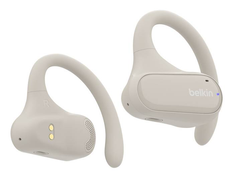 Belkin soundform clearfit, true wireless stereo (tws), calls/music/sport/everyday, headset, sand, , medium-null