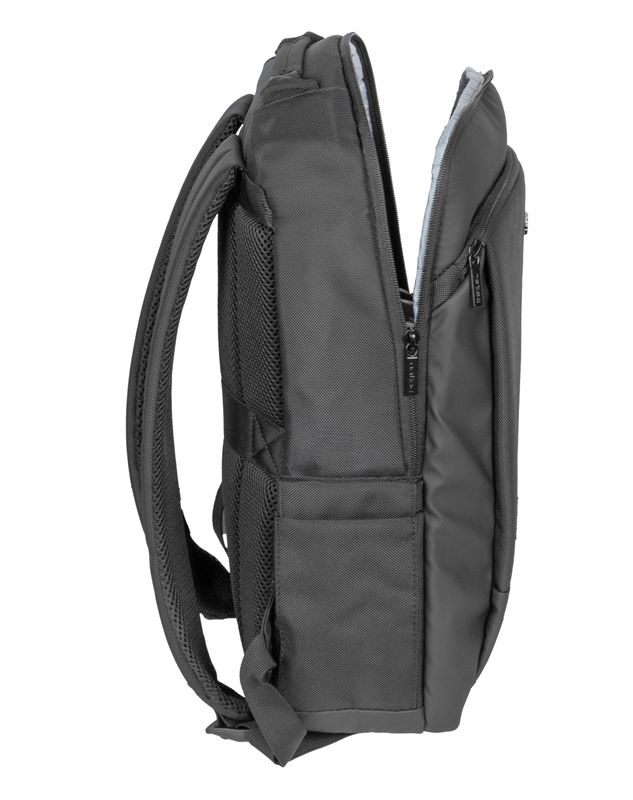 Natec laptop backpack 15.6 19l black + organiser kudu plus-null