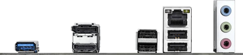 Gigabyte h610m d3w ddr5 micro-atx motherboard lga 1700 intel h610 pcie 4.0 x16 m.2 HDMI displayport gbe black-null