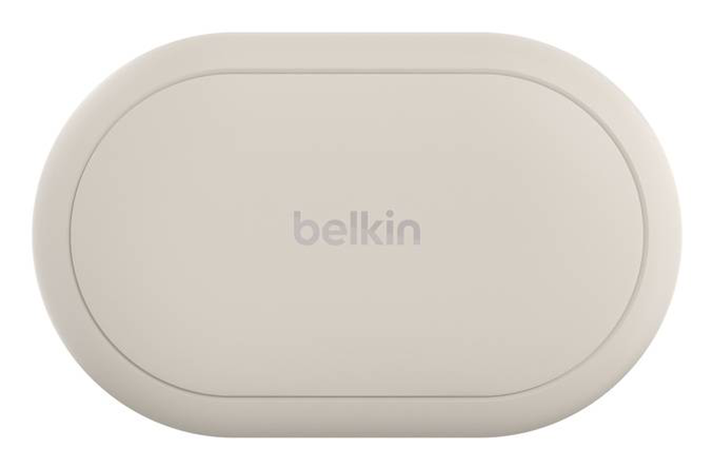 Belkin soundform clearfit, true wireless stereo (tws), calls/music/sport/everyday, headset, sand, , medium-null