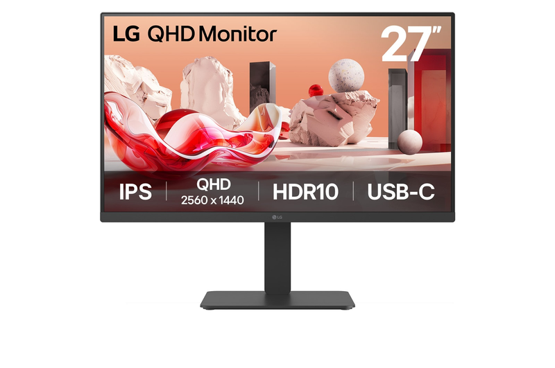Lg 27ba65qb-b 27" monitor ips 100hz qhd 2560x1440-null