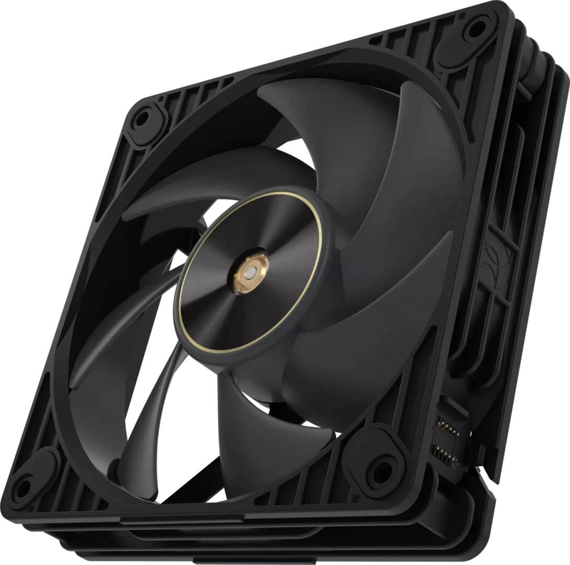 Asus proart pf120 pwm case fan 120mm single pack black daisy-chain lcp blade fdb bearing 3000rpm-null