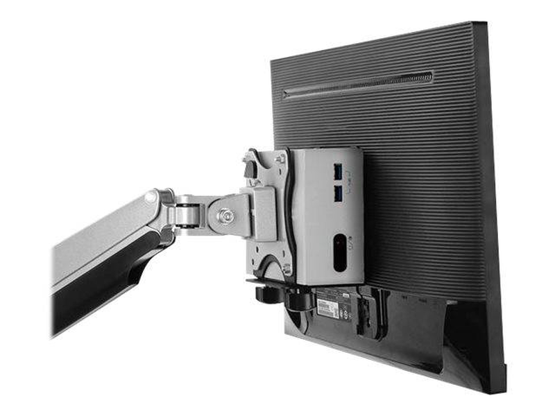 Startech accsmnt thin client vesa mounting bracket for mini pc nuc up to 5kg pole desk black-null