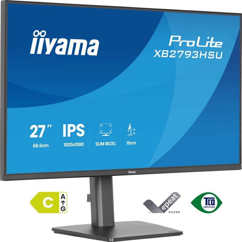 Iiyama prolite xb2793hsu-b1 27" monitor ips 120hz 1920x1080-null