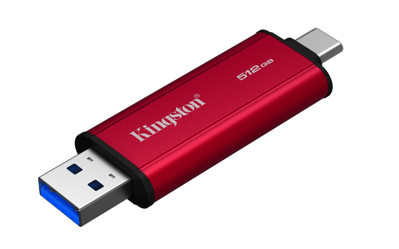 512GB kingston dual USB Type-C type-a external ssd drive-null