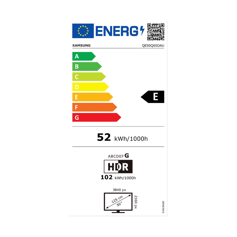 Samsung qe50q60dauxxh 50" 4k ultra HD QLED image number null