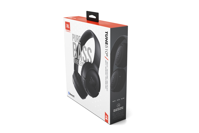 Jbl tune 510bt circumaural wireless headphones bluetooth with 40 operating hrs black-null