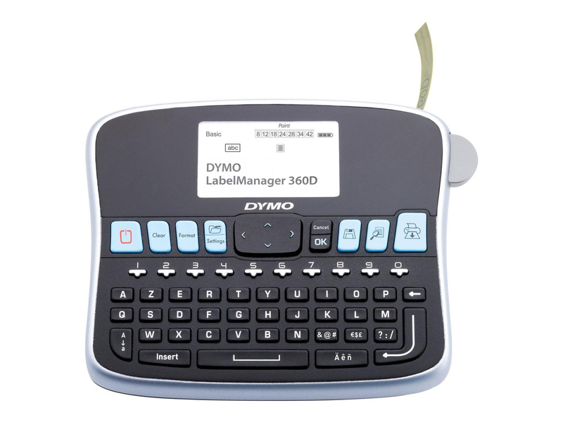 Dymo labelmanager 360d label printer | qwertz | 180 dpi | thermal transfer, , medium-null