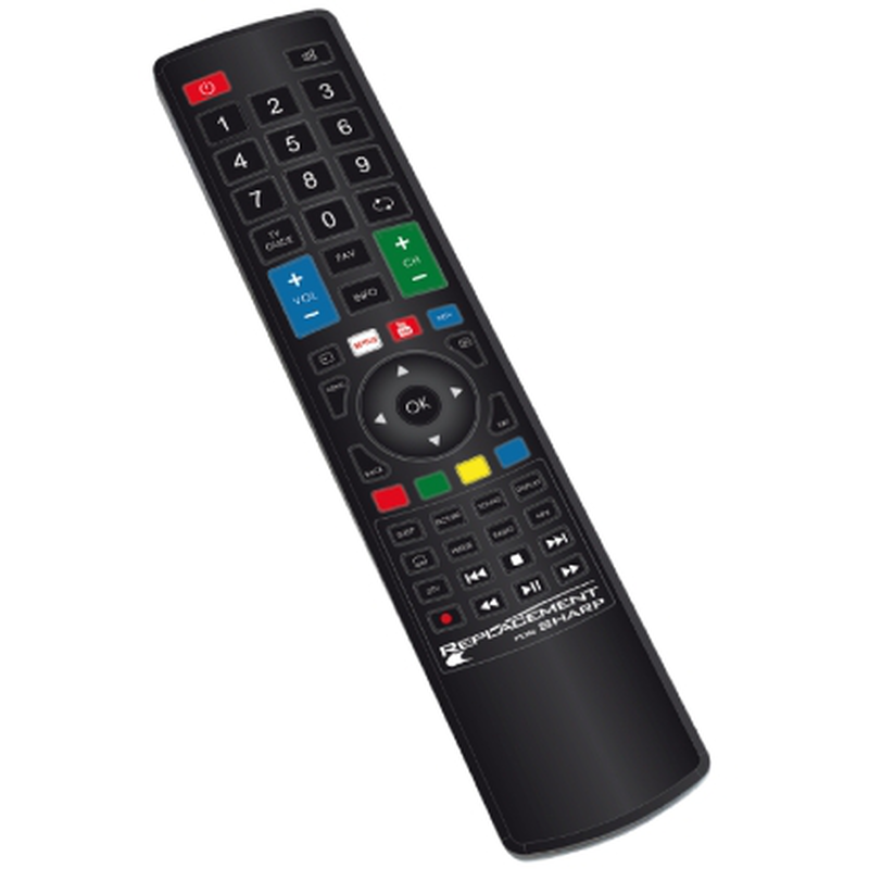Sharp remote control for TV, , medium-null