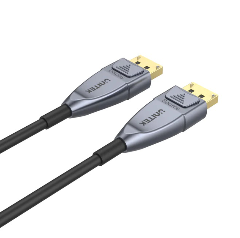 Unitek displayport 1.4 cable activeoptical 8k/240hz 10.0m c1616gy, , medium-null