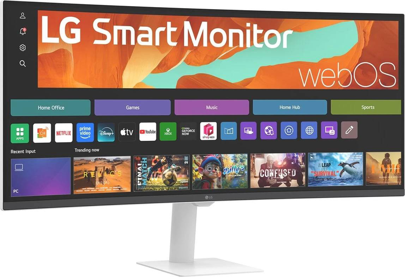 Lg 34u601sa-w 34" &omicron;&theta;ό&nu;&eta; va curved 100hz hdr10 uw-qhd 3440x1440-null