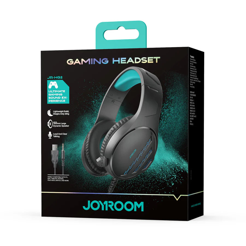 Joyroom jr-hg2 gaming headset-black, , medium-null