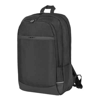 Natec laptop backpack 15.6 19l black kudu, Black, medium
