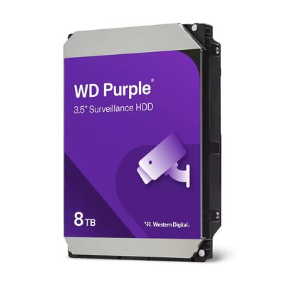 8TB purple 5400rpm 256mb 3.5" western digital hard disk, , medium