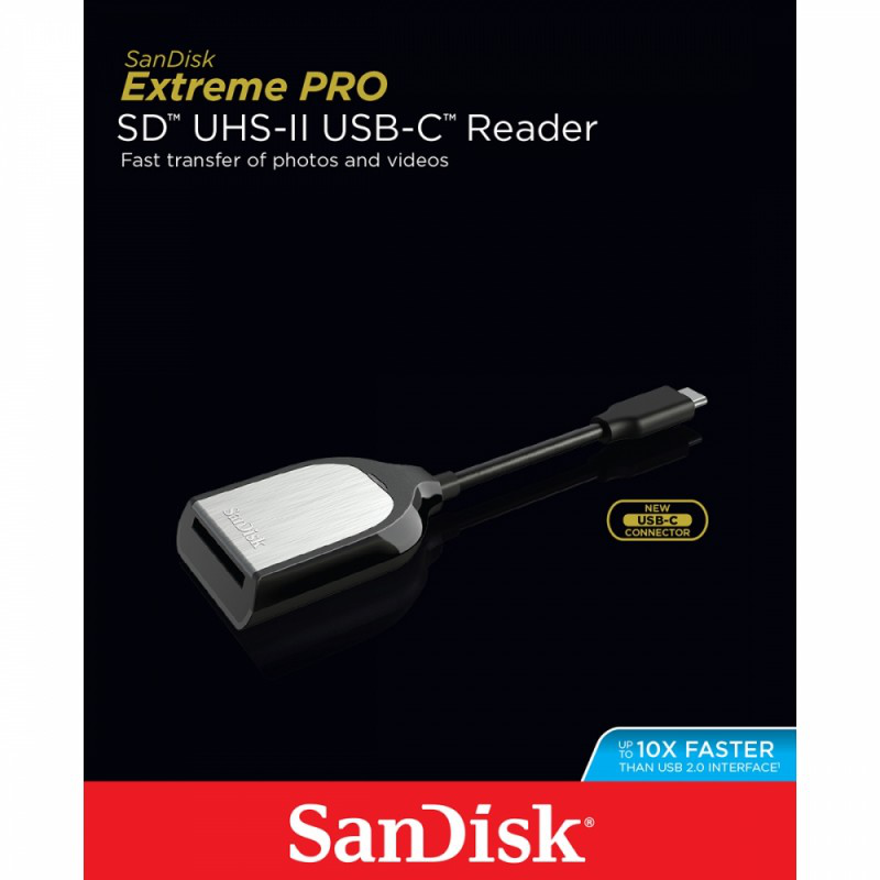 Sandisk extreme pro sd reader uhs-i & uhs-ii, , medium-null