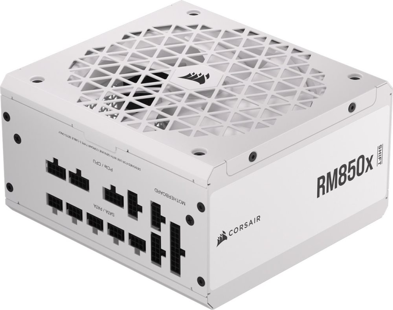 Corsair rm850x 850w series 80 plus gold shift fully modular low noise side connectors power supply (cp-9020274-uk)-null