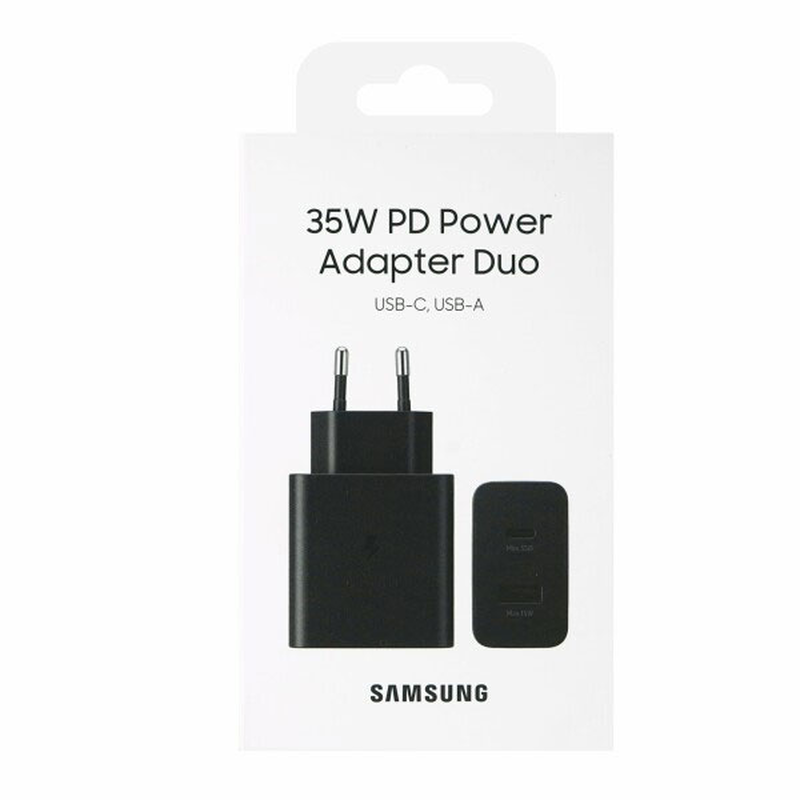 Samsung duo power charger 35w 1xType-C/1x USB b-null