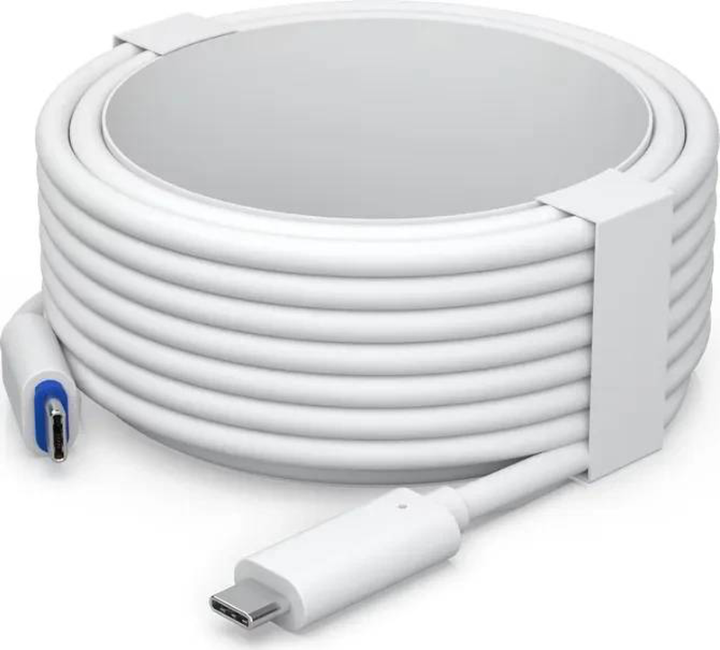 Ubiquiti uacc-g4-dbp-cable-USB-7m g4 doorbell pro poe to USB-c cable 7m shielded 19awg tpe white-null