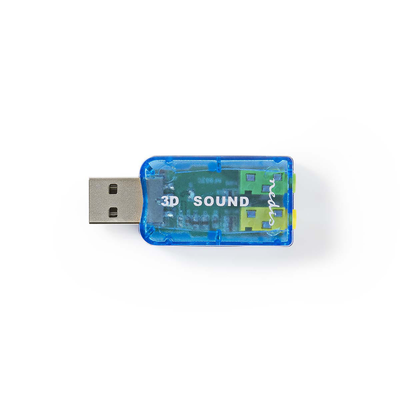 Sound card 3d sound 5.1 USB 2.0 double 3.5 mm connector, , medium