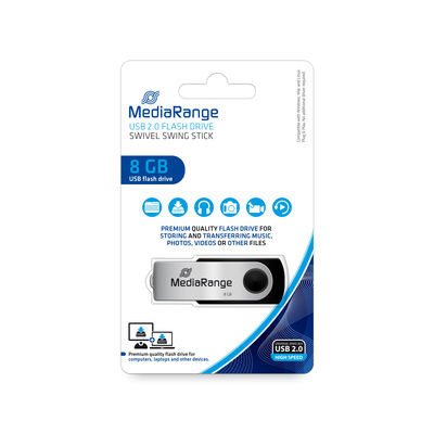 Mediarange USB 8GB 2.0, , medium