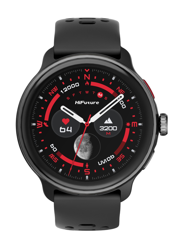 Hifuture adventure GPS smartwatch vela black, , medium-null