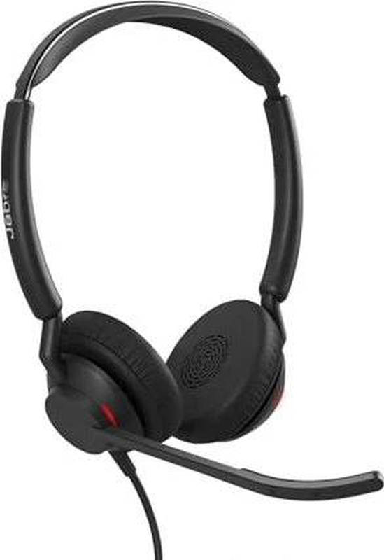 Jabra engage 50 II uc stereo USB-c wired contact center headset 3-mic 36db noise reduction engage plus balancedvoice black-null