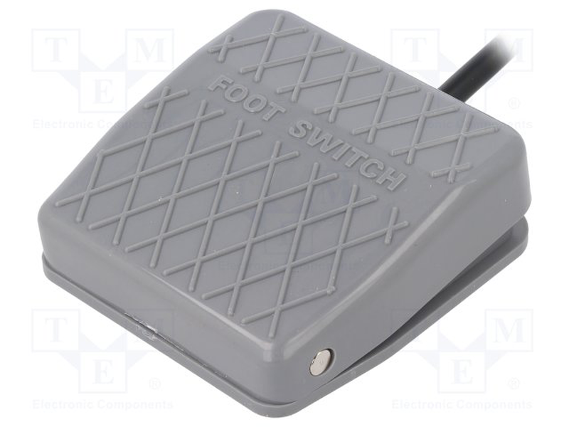 Foot switch 10a 250vac 1-position, , medium-null