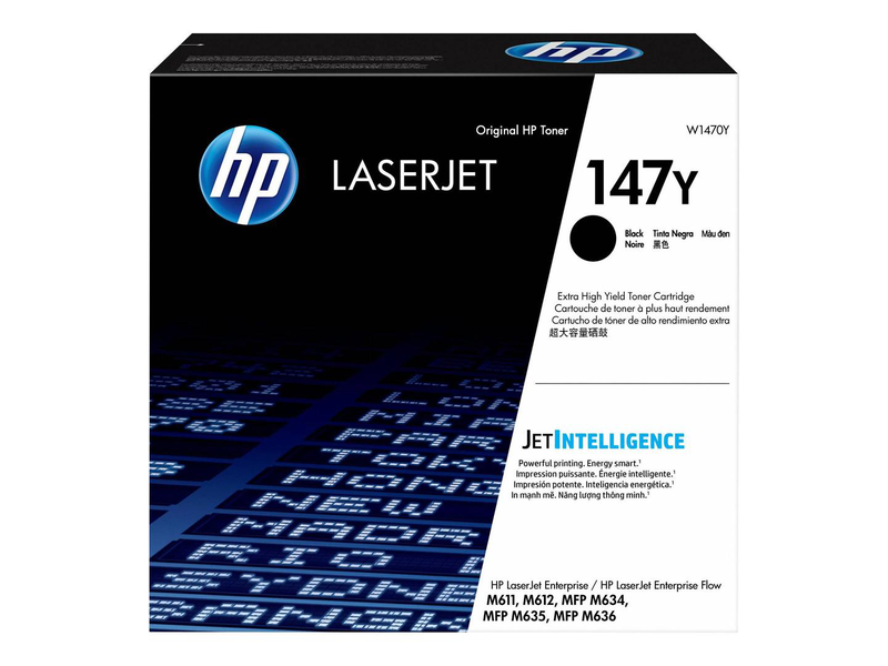 Hp 147y w1470y black extra high yield toner cartridge 42,000 pages for m611 m635 m636-null