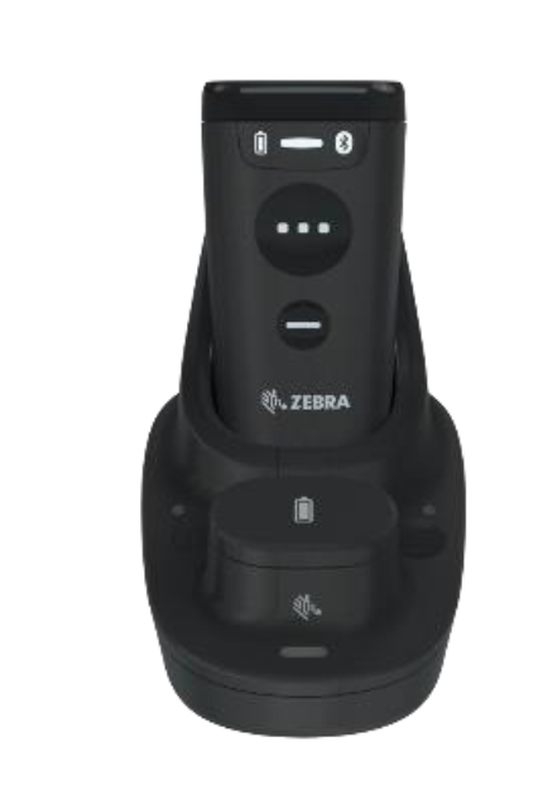 Zebra single-slot charge communication cradle cr6080-sc100f4ww | bluetooth | midnight black-null