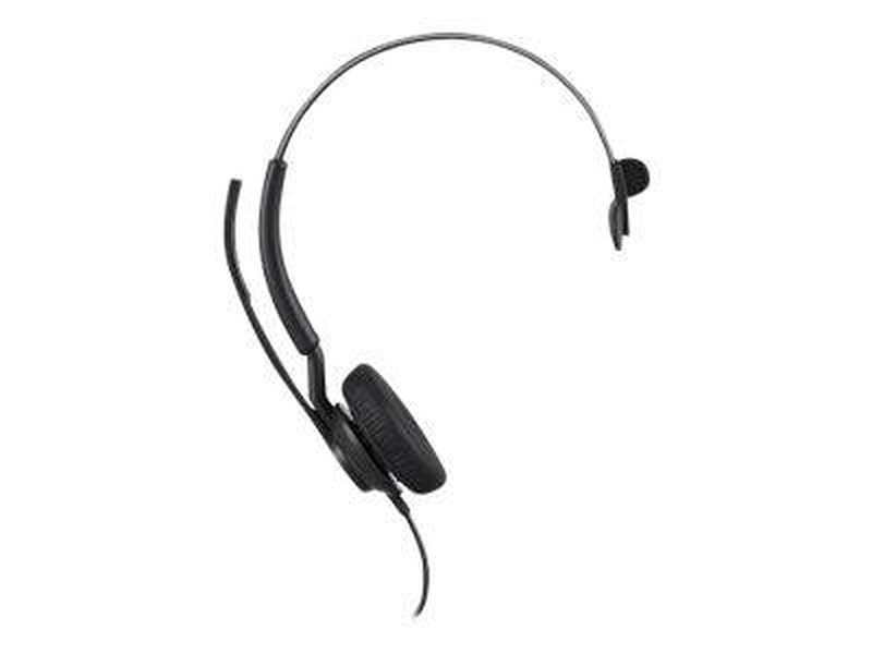 Jabra engage 40 mono ms microsoft teams wired on-ear USB-c headset inline link controller busylight noise isolating black-null
