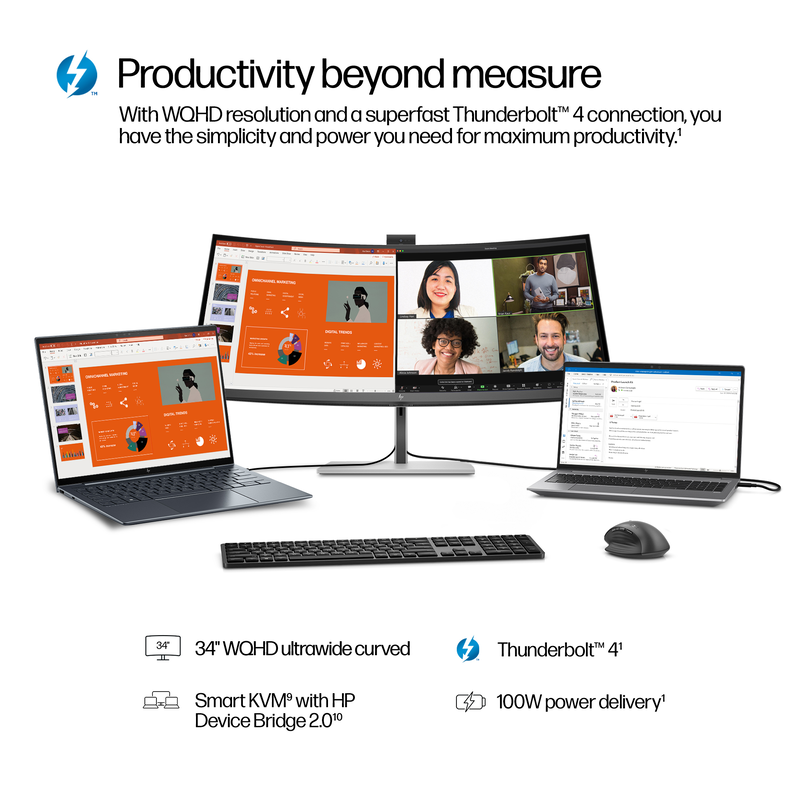 Hp s7 pro 734pm 34" monitor ips curved 120hz 3840x1440, , medium-null